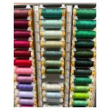 Gutermann 100% Natural Cotton Thread Display Rack With Assorted Spools
