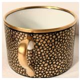 Fitz and Floyd Shagreen Fine Porcelain Cups (Lot of 4)