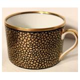 Fitz and Floyd Shagreen Fine Porcelain Cups (Lot of 4)