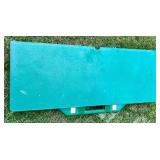 Green Folding Picnic Table With Benches