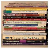 Mixed Lot of Sewing, Quilting & Textile Art Books
