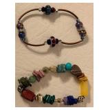 Mixed Jewelry Lot With Necklace, Watch, Brooch & Perfume Bottle