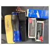 Office Supply Mixed Lot - Staplers, Punch, File Sorter & Calculator