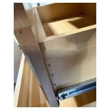Wood 3-Drawer Dresser With Granite Top 37 X 25 X 36 in - (Lots 170 and 171 are coordinating)
