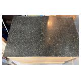 Black Granite-Top Wood Dresser Cabinet 36 X 25 X 36 in - (Lots 170 and 171 are coordinating)