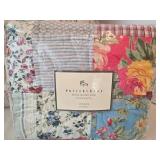 Pottery Barn Eloise Twin Quilt & Sham Set (Lot of 2)