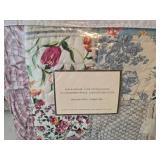 Pottery Barn Eloise Twin Quilt & Sham Set (Lot of 2)