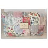 Pottery Barn Eloise Twin Quilt & Sham Set (Lot of 2)