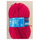 Pingouin Red Yarn & Pattern Books Mixed Lot