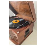 Anders Nicholson Turntable Console & Vinyl Record Mixed Lot
