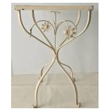 Decorative Metal Plant Stand With Glass Top