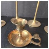 Vintage Brass Candlesticks & Candle Holders (Lot of 8)
