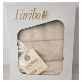 Vintage Faribo Symphony Afghan Throw NIB