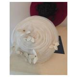 Vintage Millinery Mixed Hat Lot & Marvin Oreck Box - Kentucky Derby Style