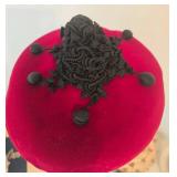 Vintage Millinery Mixed Hat Lot & Marvin Oreck Box - Kentucky Derby Style