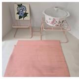 Rare MCM Pink Rubbermaid Self Kusion Kitchen Mixed Lot