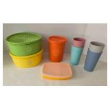 Tupperware Storage Containers & Tumblers (Lot of 8)