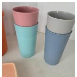 Tupperware Storage Containers & Tumblers (Lot of 8)