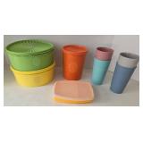 Tupperware Storage Containers & Tumblers (Lot of 8)