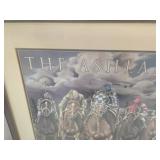 Vintage 1992 the Ashland Stakes Keeneland Horse Racing Print Framed