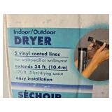 Sunline Retractable Clothesline 5-Line Indoor Outdoor Dryer