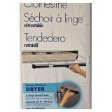 Sunline Retractable Clothesline 5-Line Indoor Outdoor Dryer