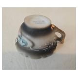 Decorative Porcelain Collectibles & Lighted Rose Lamp Mixed Lot