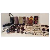Mixed Lot of Eyeglass, Sunglasses & Cases - 1 Panama Jack