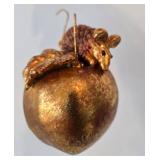 Mixed Holiday Ornament Assortment With Carlon Candles & Brass Lamps