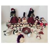 Christmas Snowman Ornament Mixed Lot