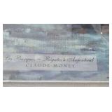 Claude Monet Portal Posters (Lot of 2) - Red Boats & Les Barques