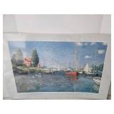 Claude Monet Portal Posters (Lot of 2) - Red Boats & Les Barques