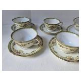 Noritake Florola China Tea Set (Lot of 11)