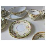 Noritake Florola China Tea Set (Lot of 11)