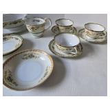Noritake Florola China Tea Set (Lot of 11)