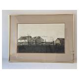 Andrew Wyeth the Mills Framed Print