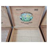 Joya De Nicaragua Wooden Cigar Boxes & Assorted Cigar Bands Mixed Lot