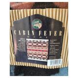 NEW Cabin Fever Home Grecas Acrylic Blanket 80 X 90 in