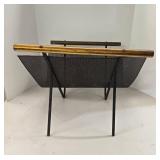 Mid Century Gene Tepper Magazine Rack or Log Holder
