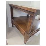 Vintage Columbia Mahogany End Table