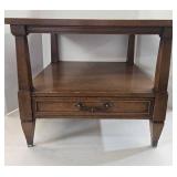 Vintage Columbia Mahogany End Table