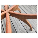 Vintage Mid Century Wood Coffee Table Base