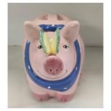 Vintage Coco Dowley Ceramic Pig Cookie Jar