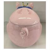 Vintage Coco Dowley Ceramic Pig Cookie Jar