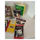 Cat Book Collection With Framed Art & Sun Catcher Mixed Lot