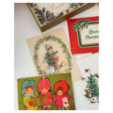 Vintage Collectible Mixed Lot of Cards, Christmas, Mini Notes & Gift Tags, New unused and old