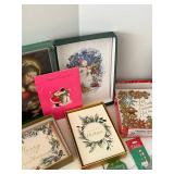 Vintage Collectible Mixed Lot of Cards, Christmas, Mini Notes & Gift Tags, New unused and old