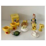 Mixed Ceramic Bird Decor & More (Lot of 10)