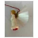 Angel Bell Figurine With Two Angel Bowls & one ornament