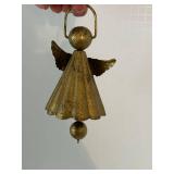 Angel Bell Figurine With Two Angel Bowls & one ornament